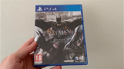 Batman Arkham Collection Ps Unboxing Youtube