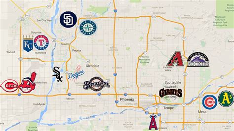 Mlb Spring Training 2024 Locations Map - Twyla Ingeborg