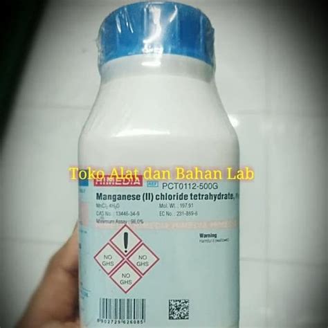 Jual Manganese Ll Chloride Tetrahydrate Mncl H O Gram Di