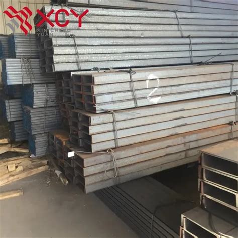 Building Material Hot DIP Galvanised Channel Steel H Beam Hot Rolled Steel Channel Section Beam