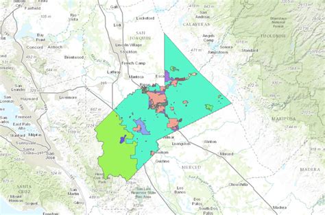 Stanislaus County Zoning Map - Map Of West