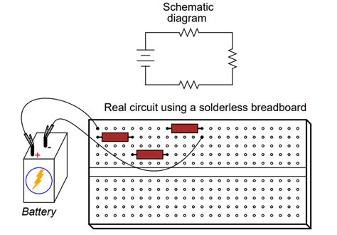 Breadboard Circuit Diagram - Schema Digital