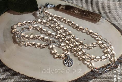 Четки с Прозрачными Бусинами 108 Бусин, от Студии LadyStyle.Biz ...