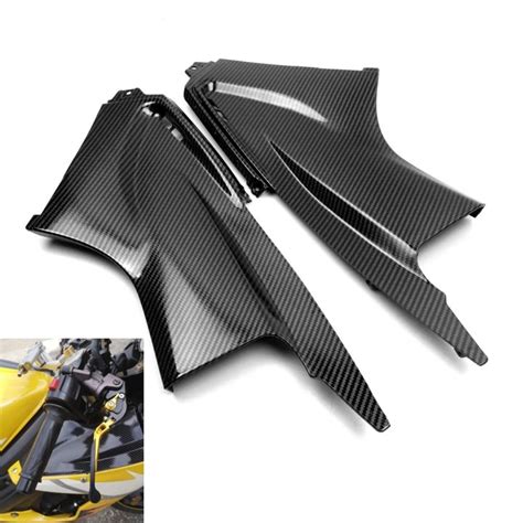 Carbon Fiber Motorcycle Front Air Dust Cover Yamaha R6 2003 2004 2005