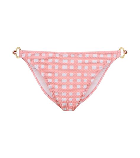 Heidi Klein Madagascar Checked Bikini Bottoms Heidi Klein