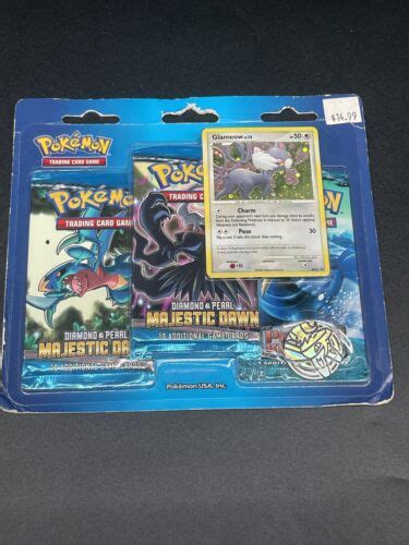 Pokemon D P Majestic Dawn Ex Power Keeper Pack Blister Sealed Rare