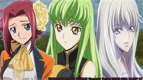 Top 15 Most Remarkably Beautiful Women In Code Geass My Media Chops