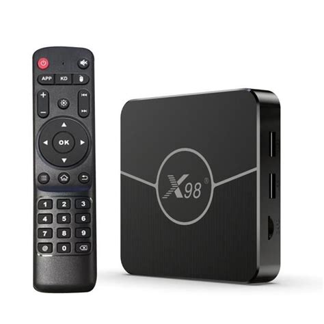 X98 Plus Android 11 0 Smart TV Box Amlogic S905W2 UHD 4K Lecteur