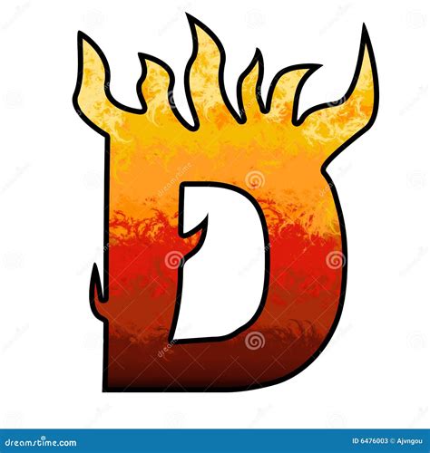 How To Draw Flame Letters