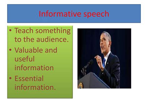 Type Of Speeches Ppt