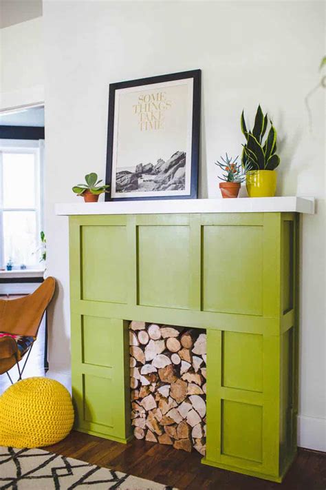 Easy Diy Faux Fireplace Ideas To Build Joyful Derivatives