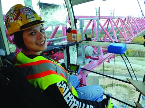 21 Year Old Tanya Uiselt Is Training As A Tower Crane Operator At The Operating Engineers