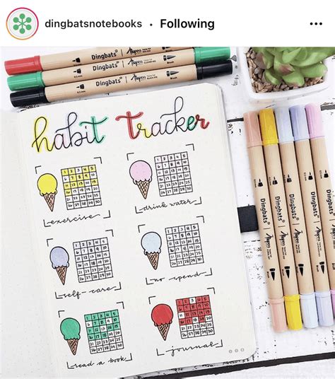 70 Bullet Journal Habit Tracker Ideas Life Is Messy And Brilliant