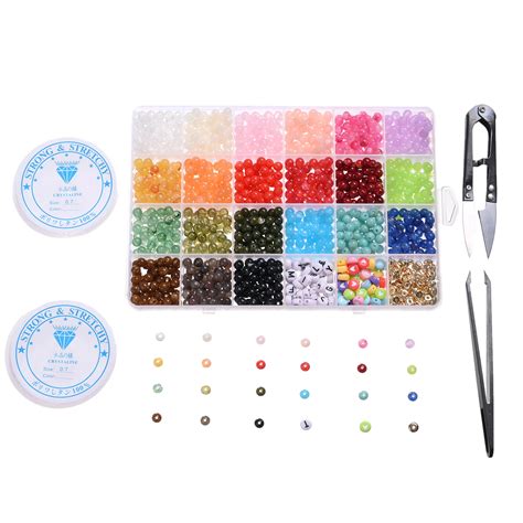 1530 P S Box 6mm Acr Lico Beads Mix Carta Cora O Spacer Beads