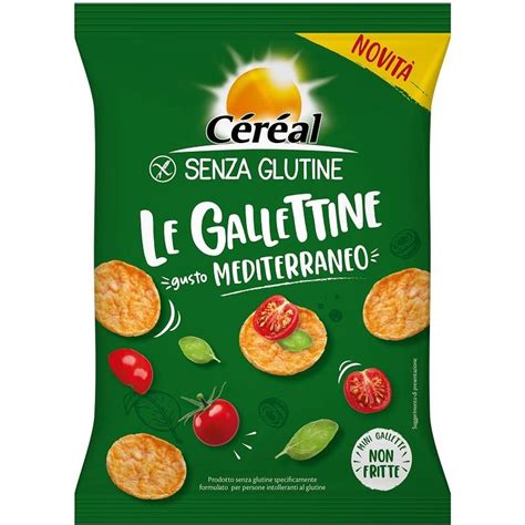 Cereal Le Gallettine Gallette Senza Glutine Gusto Mediterraneo G