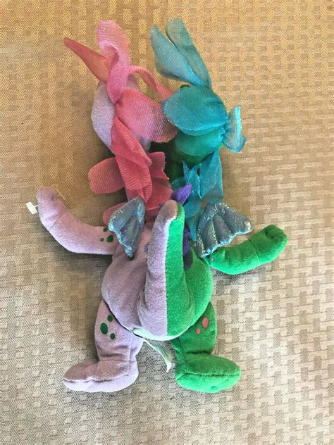 2002 Dragon Tales "Zak & Wheezie" 9" Plush - RARE | #3856382617