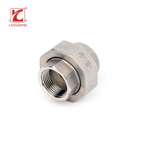 Stainless Steel Inox Pipe Fitting BSPT NPT Thread Screw Taper Conical