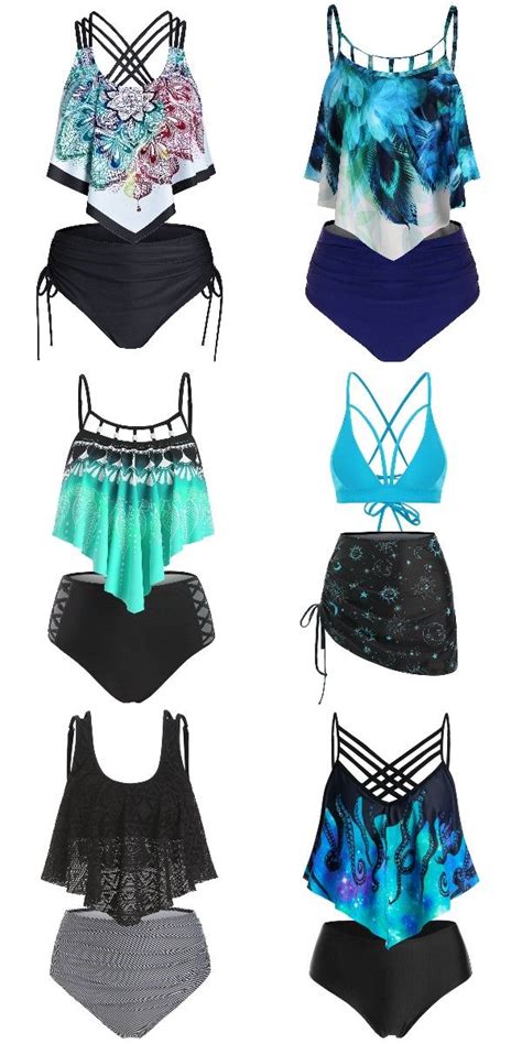 Rosegal Black Summer Bikini Travel Must Have Cute Bathing Suit Swimsuit For Girl Summer