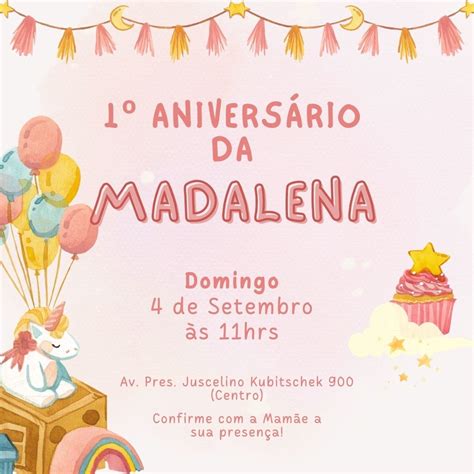 Mensagem De Aniversario De 1 Ano - 10