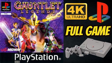 Gauntlet Legends Ps1 4k60ᶠᵖˢ Uhd🔴 Longplay Walkthrough Playthrough