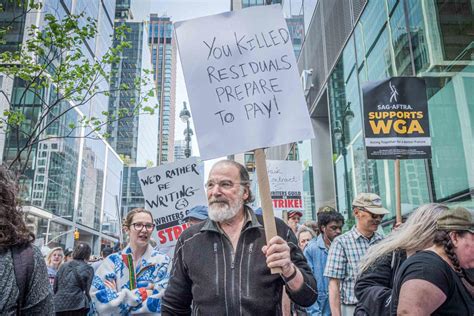 See All The Clever Signs From The Wga And Sag Aftra Strike Picket Lines