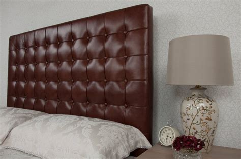 Custom Barcelona Leather Headboard Love Leather