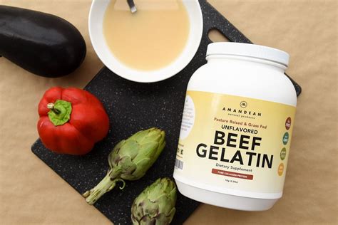 Premium Grass Fed Gelatin Powder 1kg Healthy Gummies Beef Gelatin