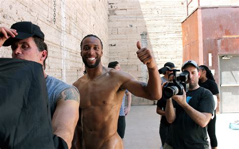 Larry Fitzgerald Behind The Scenes Of Body 2014 Espnw