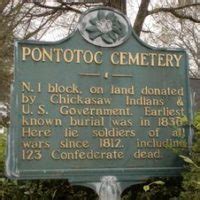 Pontotoc Cemetery - Mississippi Hills National Heritage Area