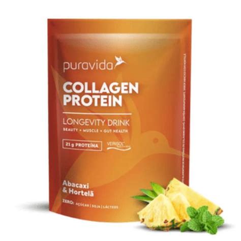 Collagen Protein G Pura Vida Col Geno Magazine Luiza