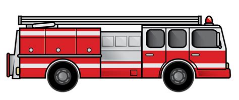 fire truck clipart transparent background - Dallas Boggs