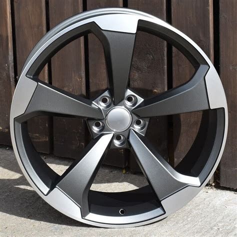 20 New Black Edition Style Alloy Wheels For 5x112 Audi A5 A6 Etc In