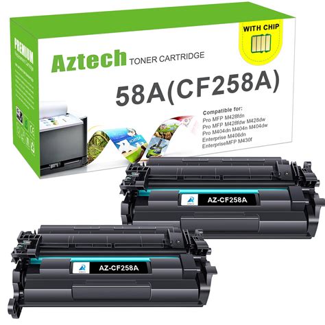 58a Cf258a Laserjet M404n Toner Cartridge Black With Chip Compatible For Hp 58a Cf258a 58x