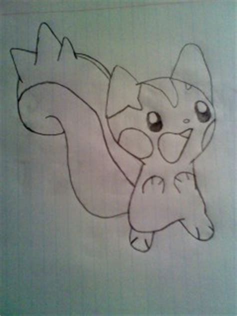 My drawing Pachirisu - Pokemon art Fan Art (25451056) - Fanpop