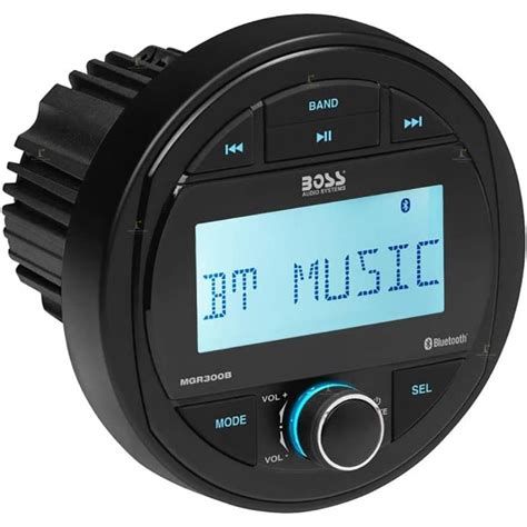 Aparelho De Som Boss Marine USB Bluetooth MP3 AUX MGR300B