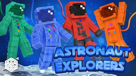 Astronaut Explorers By Yeggs Minecraft Skin Pack Minecraft