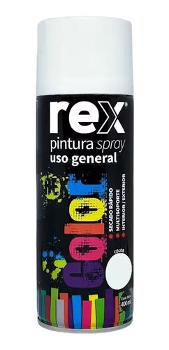 Pintura En Spray Uso General Secado R Pido Rex Ml Cuotas Sin Inter S