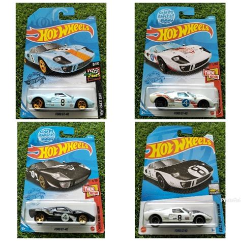 HOT WHEELS 2020 2024 FORD GT 40 GULF GUMBALL HW ASST GT40 Shopee Malaysia