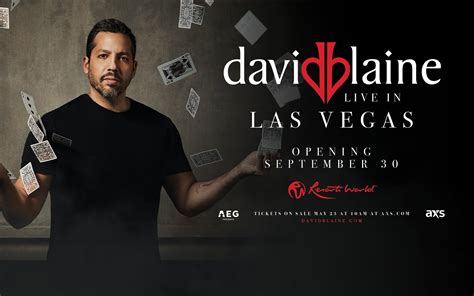 David Blaine Announces First Ever Las Vegas Residency At Resorts World