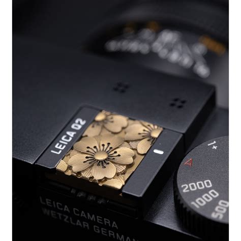 Hot Shoe Cover Flower Brass Leica Q Q Qp Sl S Sl Sl M M P M R