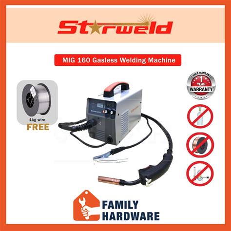 Starweld MIG160 MIG 160 Gasless Welding Machine Lazada