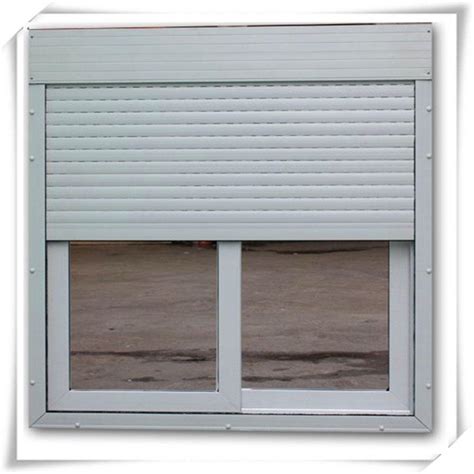 Aluminum Interior Security Electric Automation Roller Shutter Windows Zhongtai