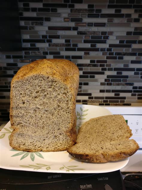 I Made Keto Yeast Bread In My Bread Machine And It Is Incredible Whole Loaf Is 22 Net Carbs