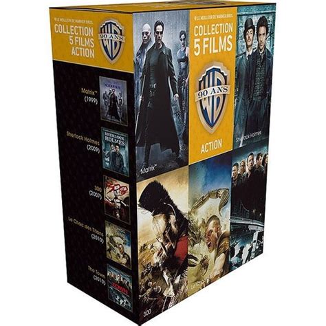 Ans Warner Coffret Films Action Dition Limit E Blu Ray