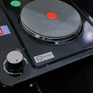 1500 W Single Hot Plate Precise Table Top Cooking Cast Iron Heating Plate Portable Electric