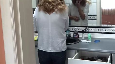 Stepmom Moans Very Excited While Showing Off Her Big Hairy Pussy To Stepson XHamster