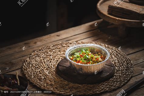 锡纸烤脑花复古农家怀旧中国菜系食品餐饮摄影素材汇图网