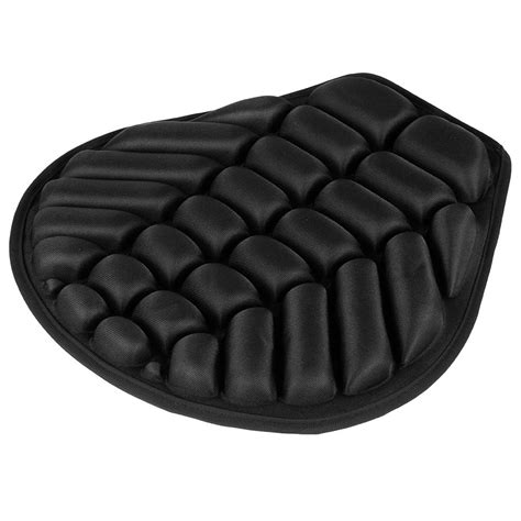 Pluokvzr Motorcycle Seat Cushion 3d Air Cushion Pad With Non Slip Bandages Fixed 1476 X 1417