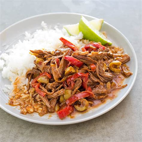 Ropa Vieja Cuban Braised Shredded Beef America S Test Kitchen Recipe