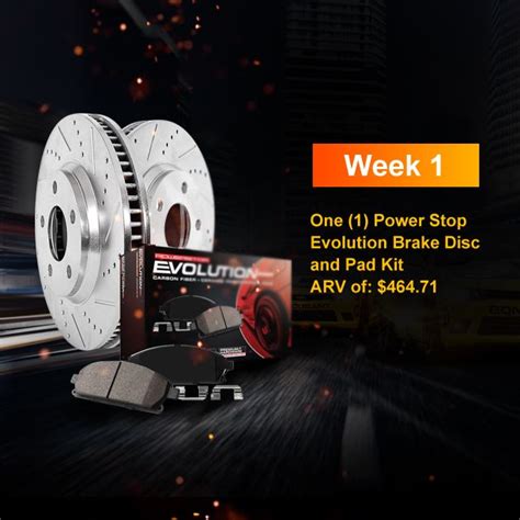 Upgrade Your Brakes and Win a Powerstop Evolution Brake Disc and Pad Kit!